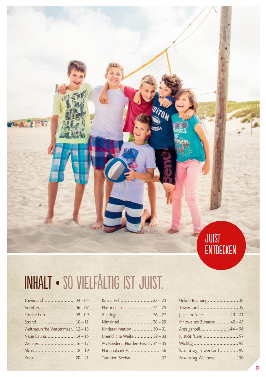 Juist Towerland Katalog 2014 Von Juist Towerland