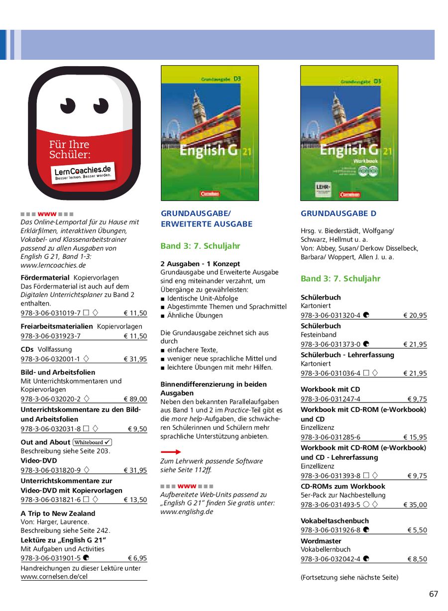 Seite 67 Von Englisch 2013