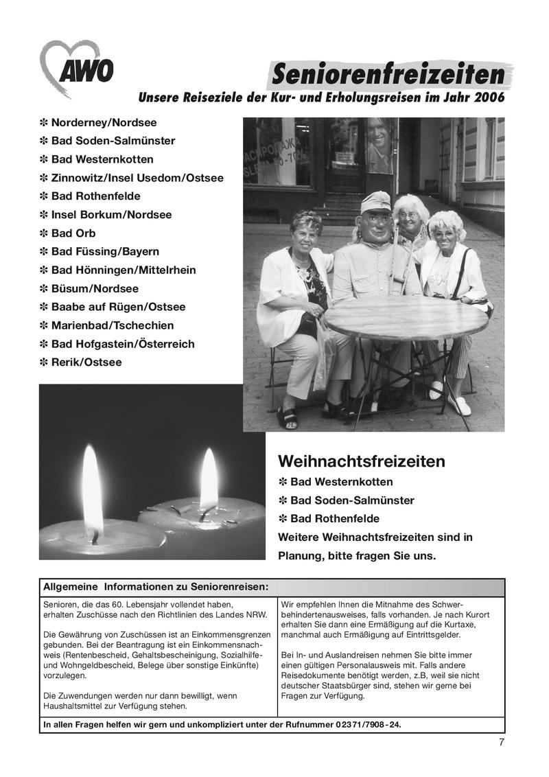 Der Reisekatalog 06 Ist Da Von Awo Hagen Markischer Kreis