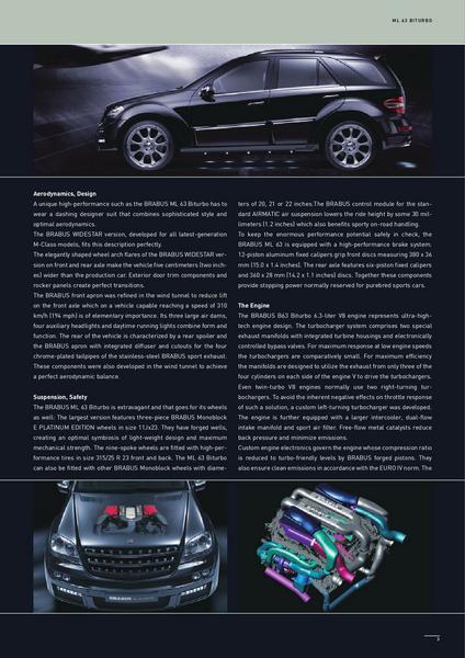 Seite 3 von BRABUS ML 63 Seite 3 von BRABUS ML 63