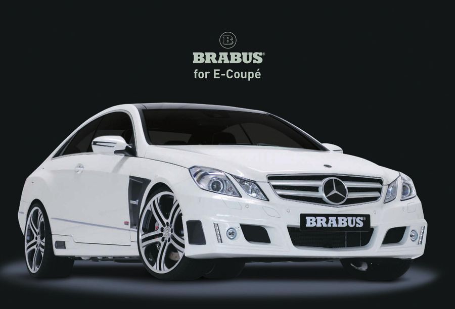 Mercedes E Klasse Coupe C 207 Tuning 2014 Von Brabus Gmbh