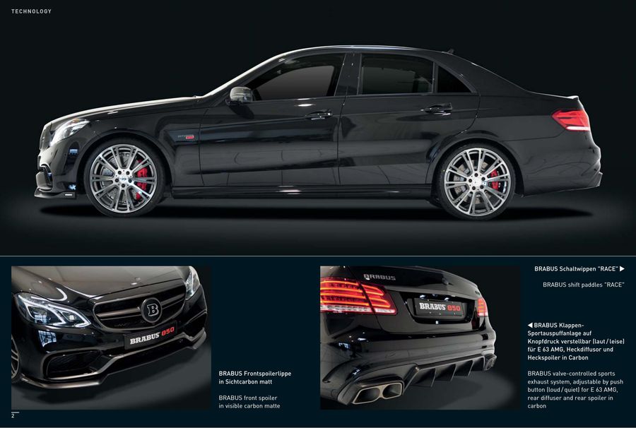 Mercedes E Klasse W S 212 Tuning 2014 Von Brabus Gmbh