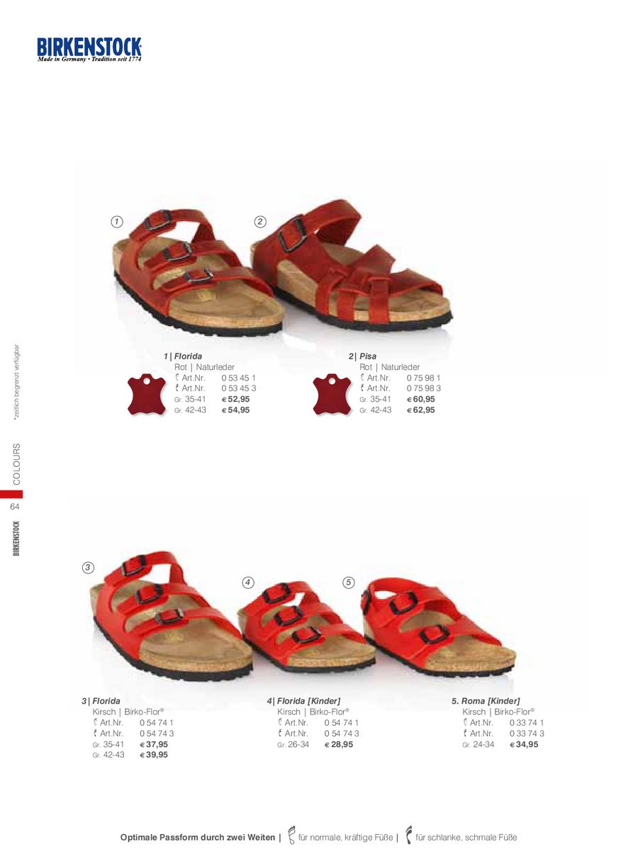 Seite 24 von Birkenstock 2011 STARK: Birkenstock Sicherheits Halbschuhe QS500 STARK