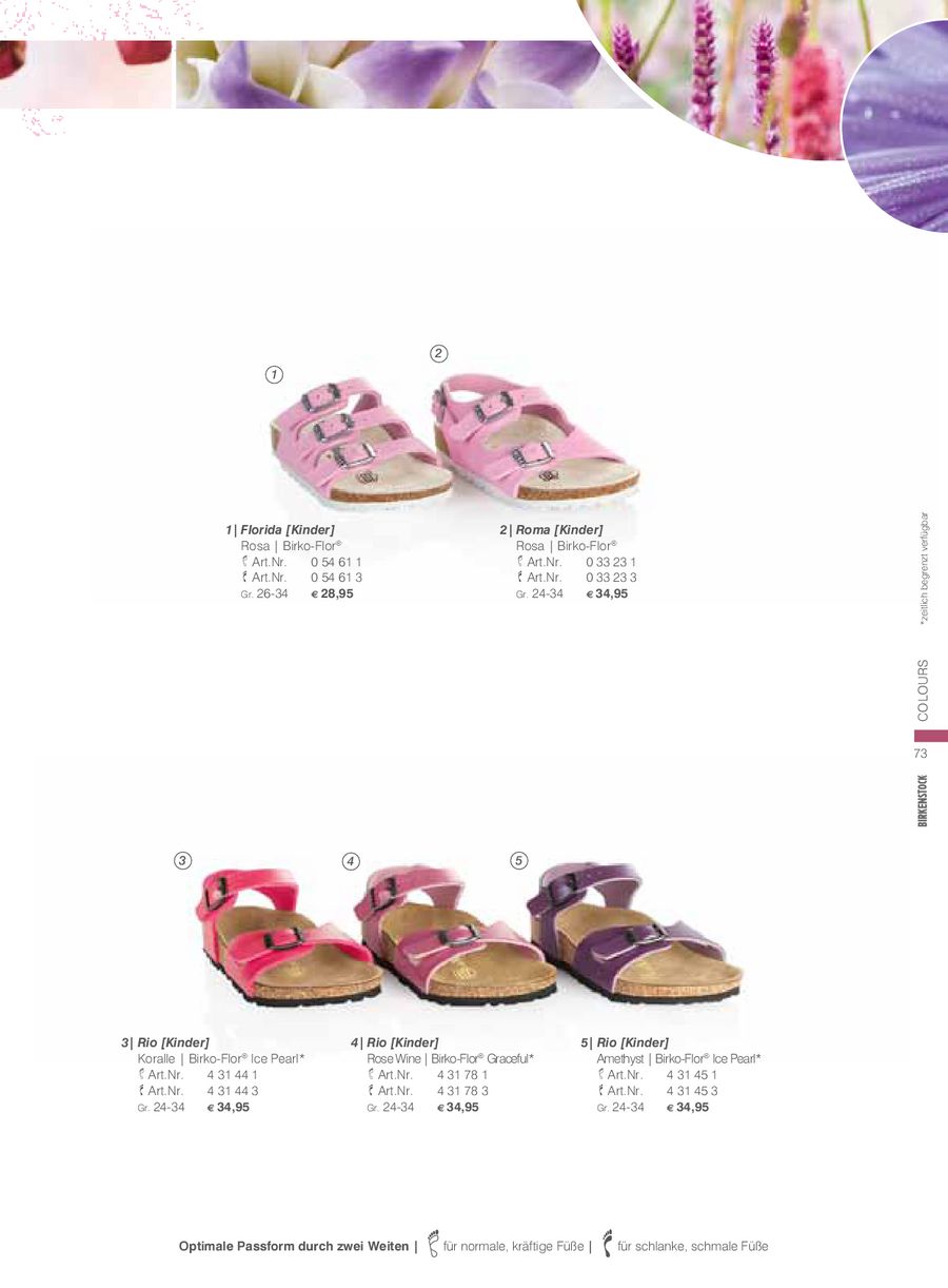 Seite 24 von Birkenstock 2011 STARK: Birkenstock Sicherheits Halbschuhe QS500 STARK
