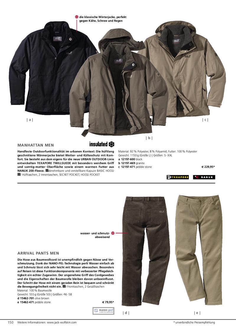 Seite 13 von urban outdoor 20072008 urban outdoor 20072008 von JACK WOLFSKIN