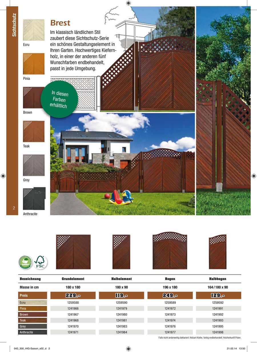 Holz Im Garten 2014 Von Jumbo