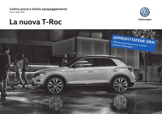 La nuova T-Roc Listino prezzi giugno 2018 (Italienisch)