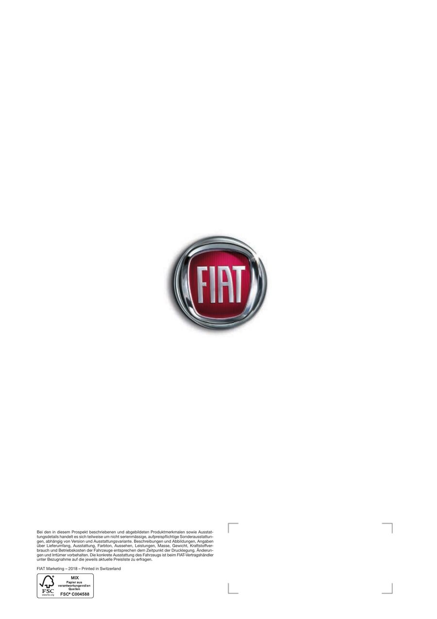 124 Spider Preisliste 01 04 19 Von Fiat Auto Suisse Sa