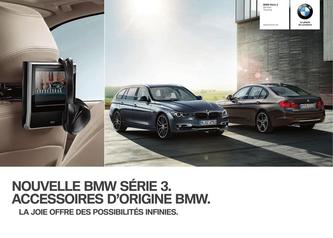 Accessoires BMW Série 3 Berline & Touring (02/2012-) 2014 (Französisch)