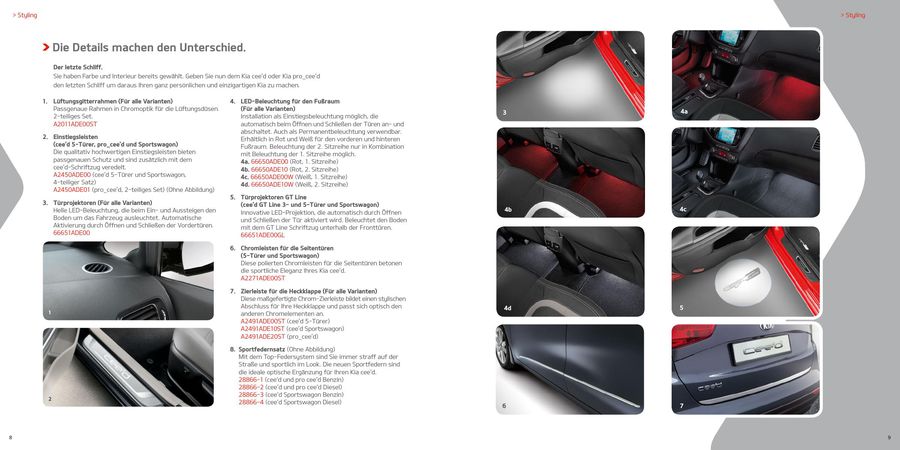 Kia Ceed Zubehor 2016 Von Kia Motors Deutschland Gmbh