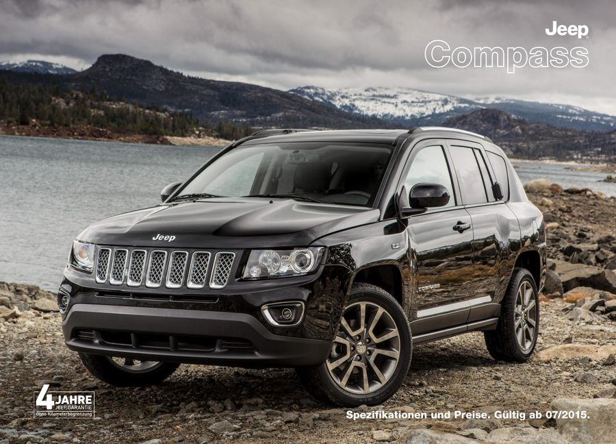 Jeep Compass Preisliste 2016 Von Jeep Deutschland
