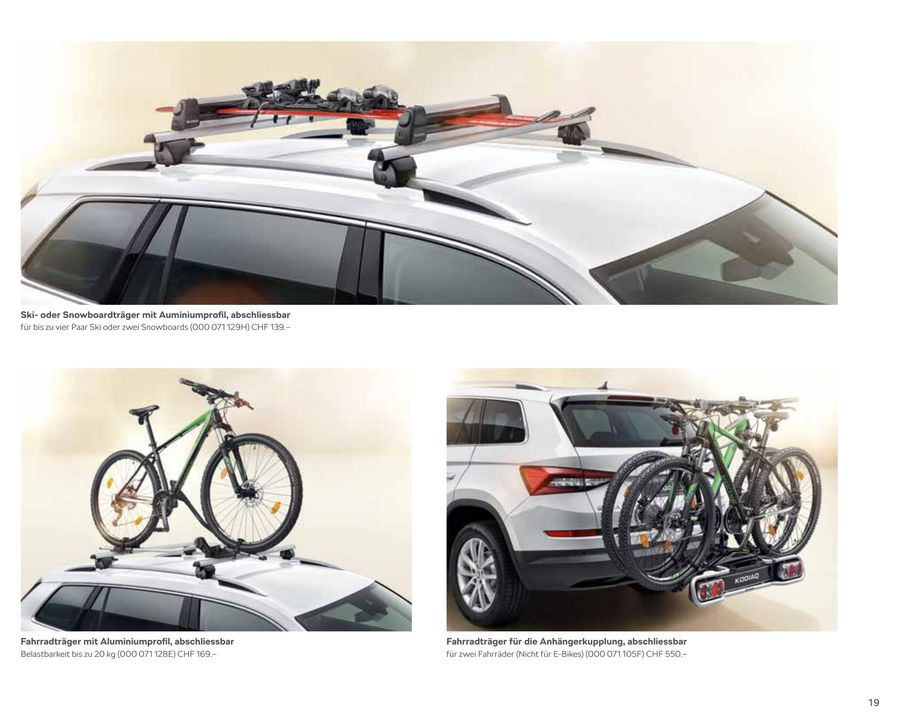 Seite 18 Von Kodiaq Zubehor 2017
