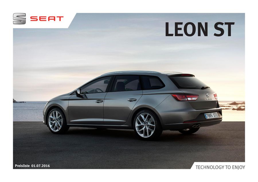Seat Leon St Preisliste 16 Von Seat Schweiz Amag