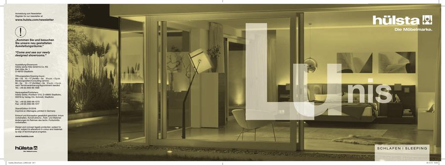 Lunis Schlafraum Programm 2016 Von Hulsta
