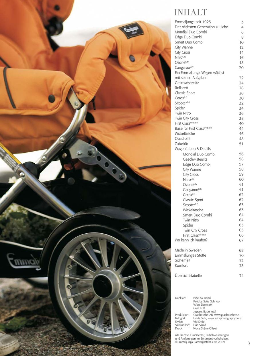 Wagenmodelle 2010 Von Emmaljunga Kinderwagen