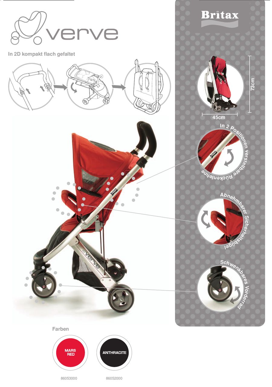 britax verve buggy