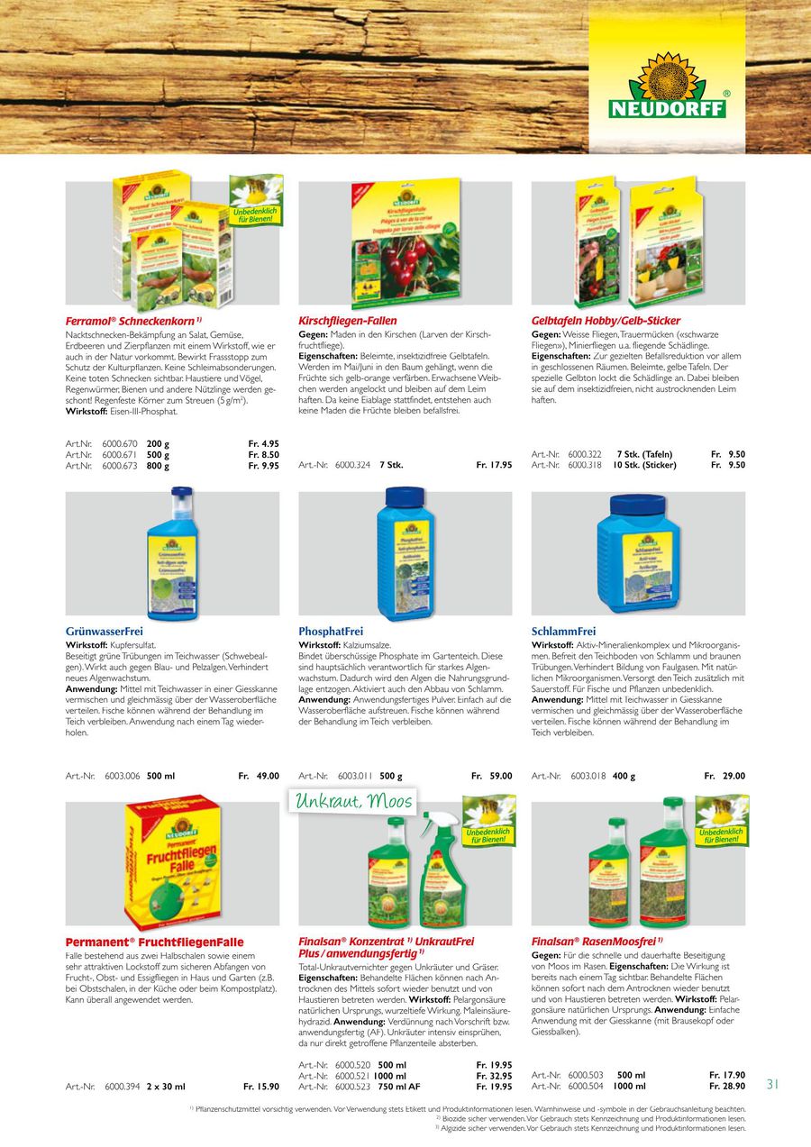 Seite 31 Von Neudorff Garten Fibel 2014