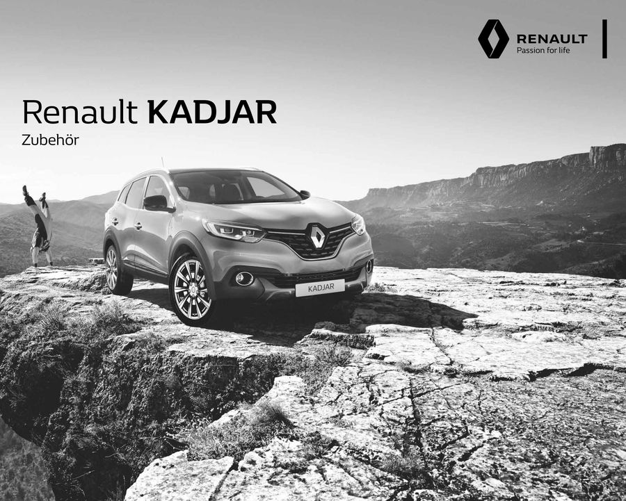 renault kadjar zubehor preisliste 2016 von renault