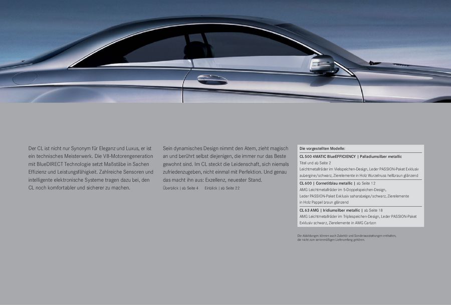 Mercedes Benz Cl Klasse C216 2012 Von Mercedes Benz Schweiz