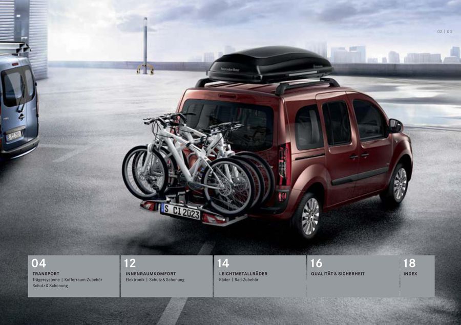 Original Zubehor Fur Den Citan Kombi Kastenwagen Und Mixto 2016 Von Mercedes Benz Schweiz