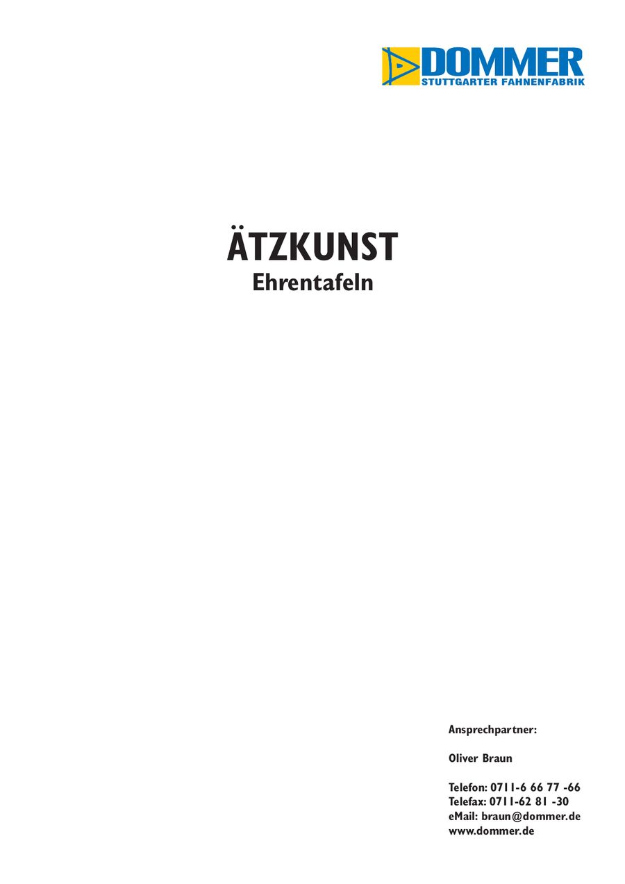 Atzkunst Ehrentafeln 07 Von Dommer Stuttgarter Fahnenfabrik