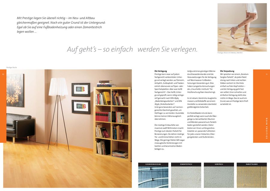 Boen Parkett Fussbodenheizung : Prestige parkett 2008 von boen