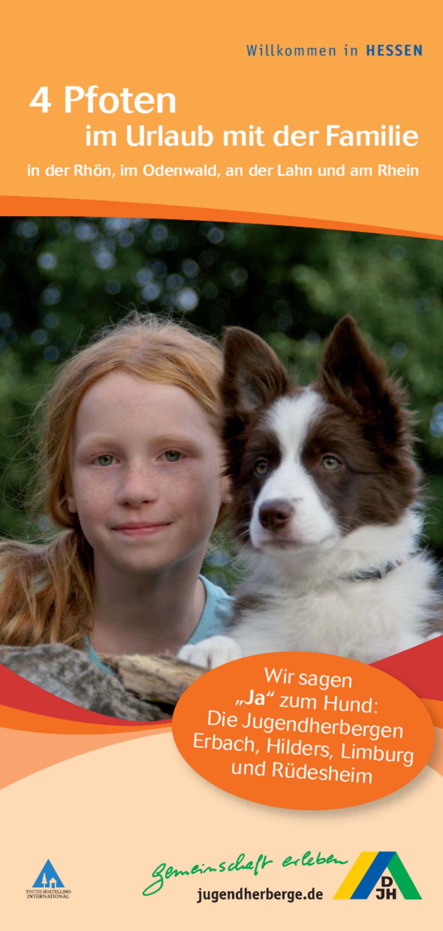 4 Pfoten Im Urlaub Mit Der Familie Von Jugendherbergen Hessen