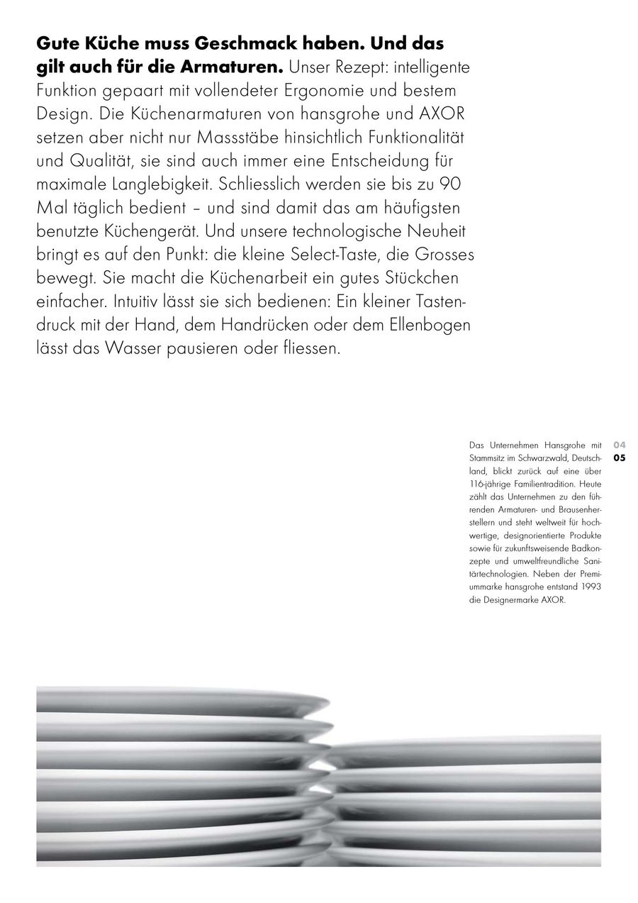 Kuchenarmaturen 2017 Von Hansgrohe Ag