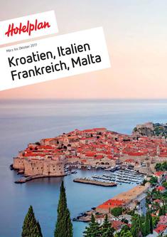Kroatien, Italien, Frankreich, Malta Mär 2017 bis Okt 2017