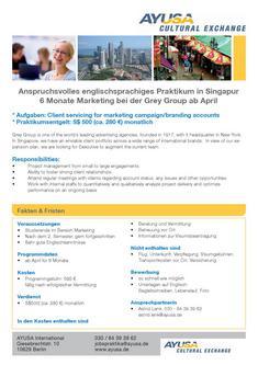 Marketing Praktikum Singapur 2011