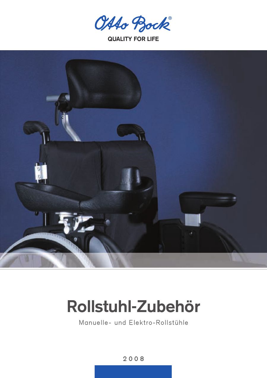 Rollstuhl Zubehor Von Otto Bock