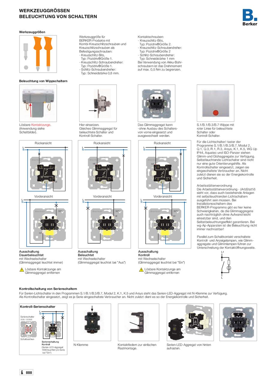 Berker Wechselschalter Anschliessen - Wiring Diagram