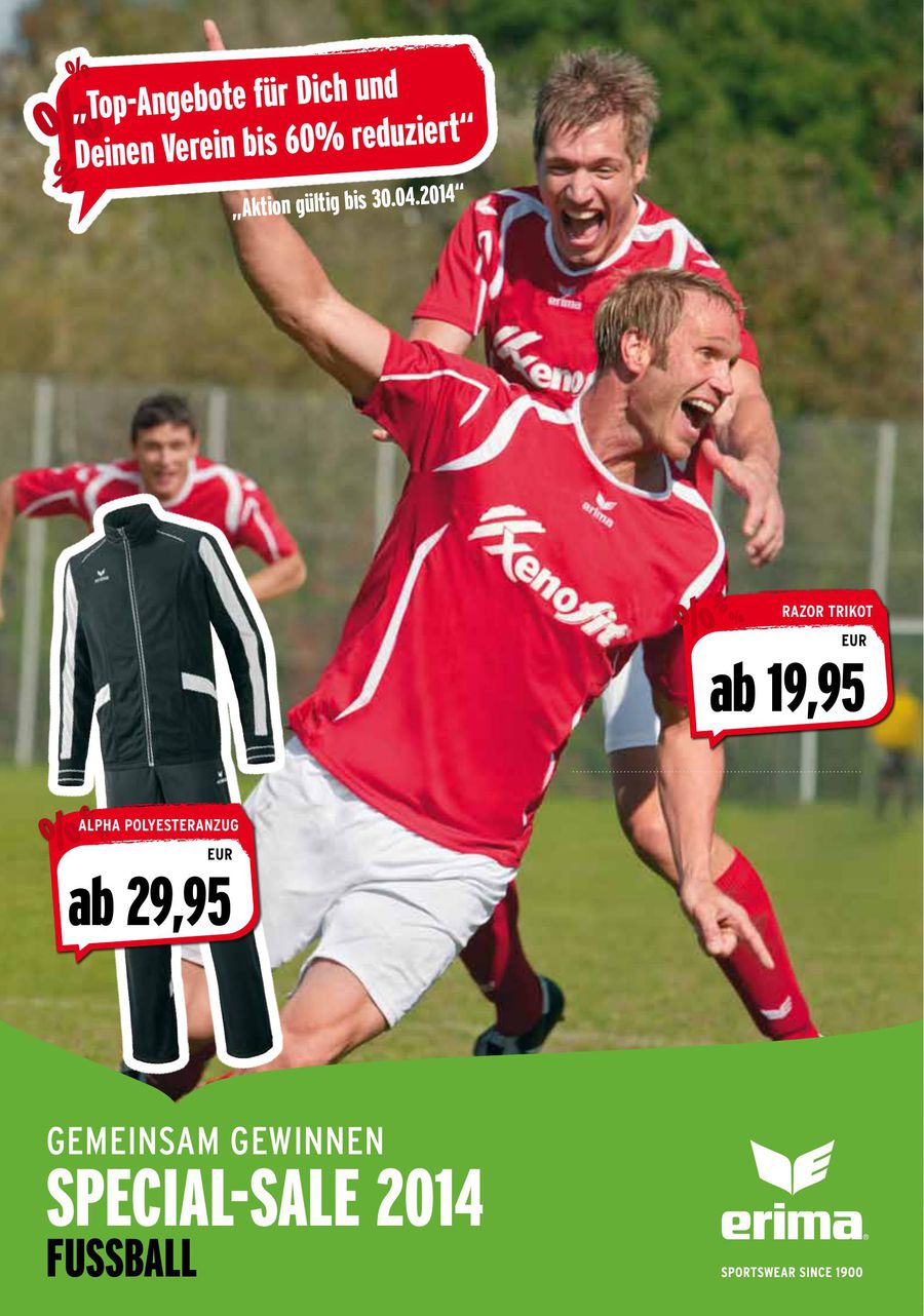 erima präsentationsanzug