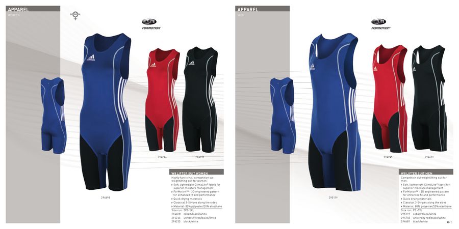 adidas weightlifting suit