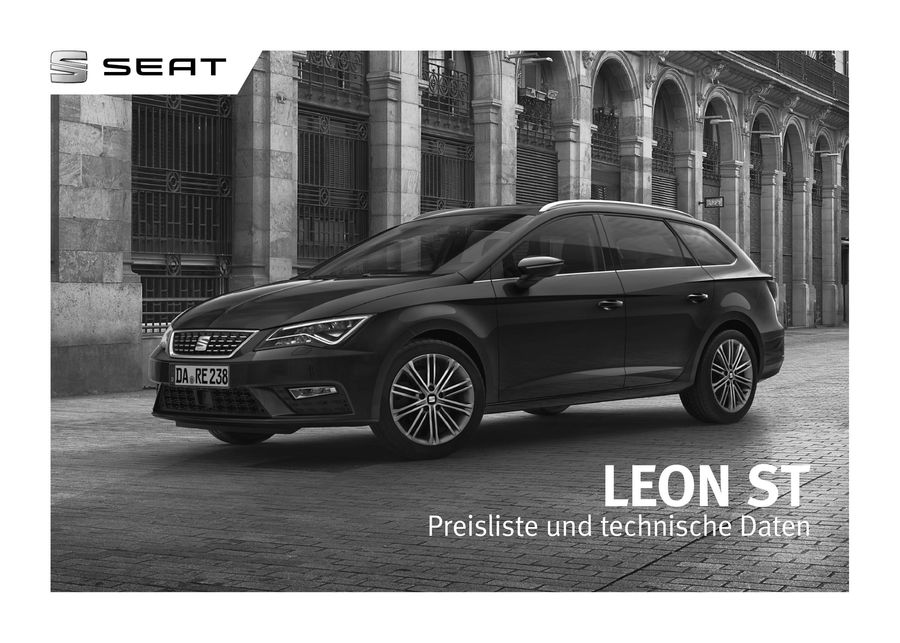 Seat Deutschland Kataloge Seat Leon St X Perience 01 2018