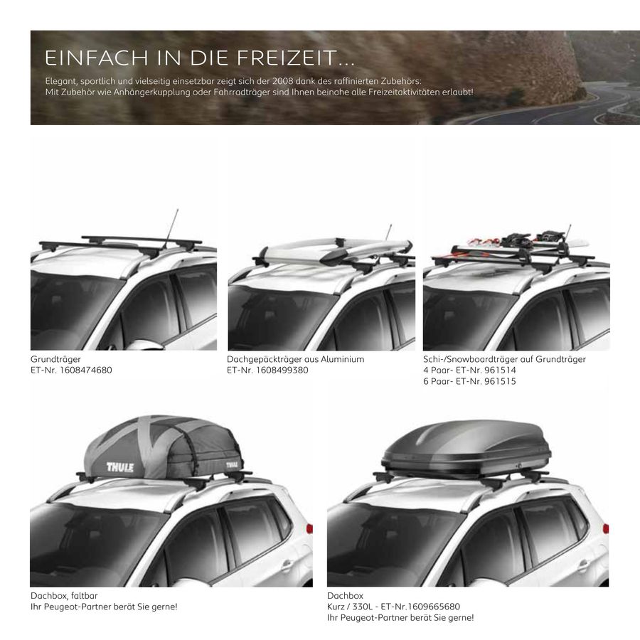 Seite 12 Von Peugeot 2008 Zubehor 2014