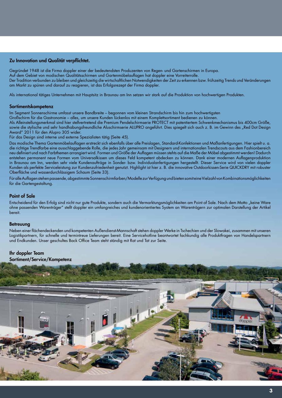 Sonnenschirme 2015 Von Doppler Schirme