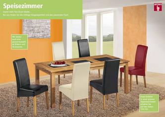 Kataloge zu Esszimmer und Tafelrunde