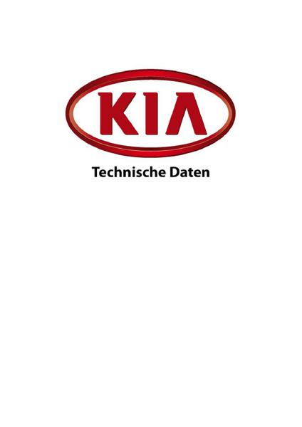 Kia Ceed Daten