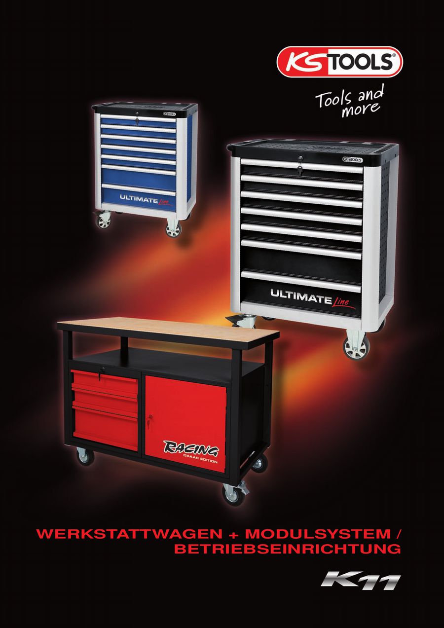 KS Tools 860.0844 Werkzeughalter-3-fach 150mm /Ø 6mm