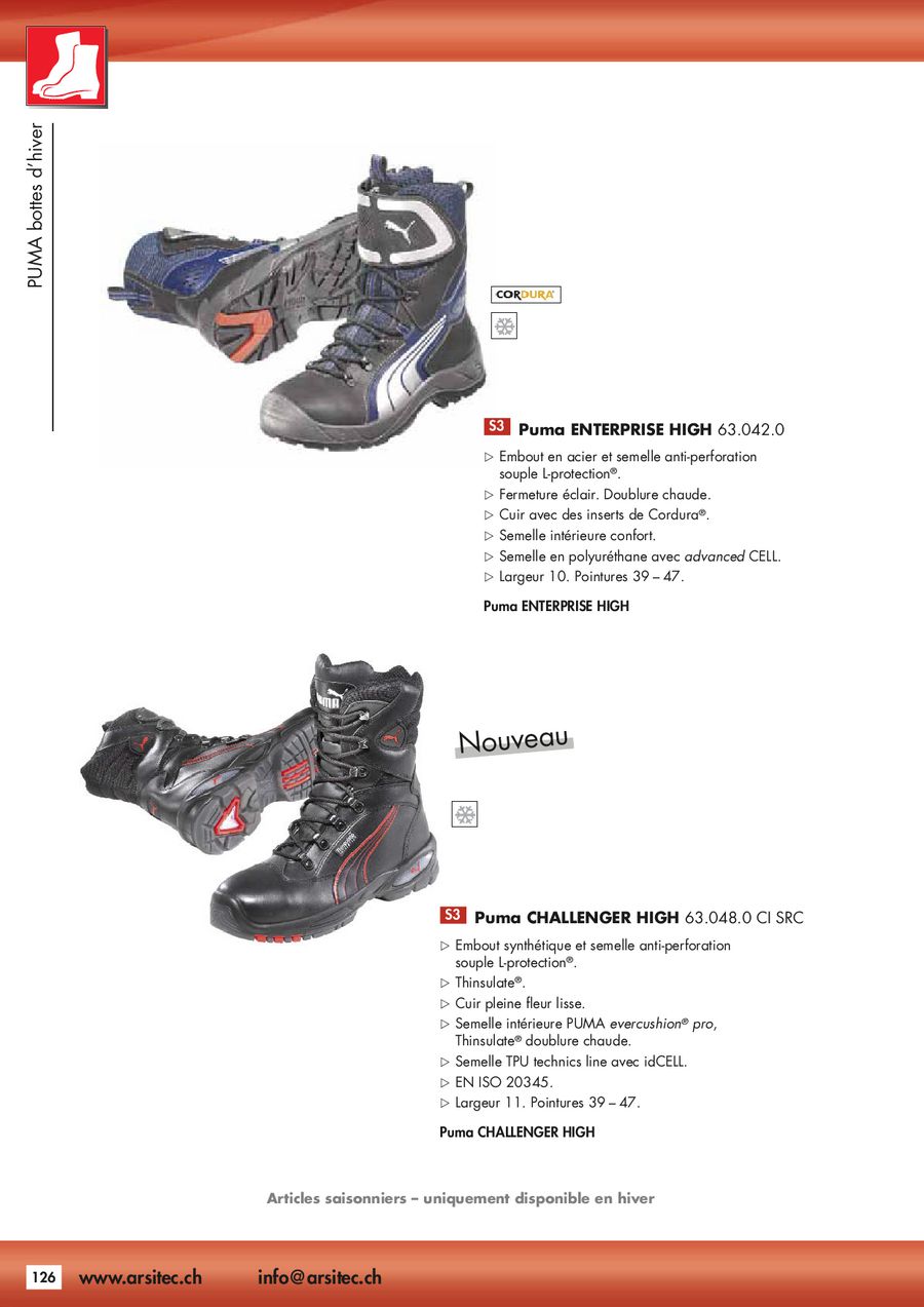 puma challenger high s3