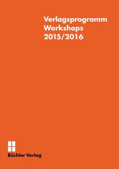 Verlagsprogramm Workshops 2015/2016