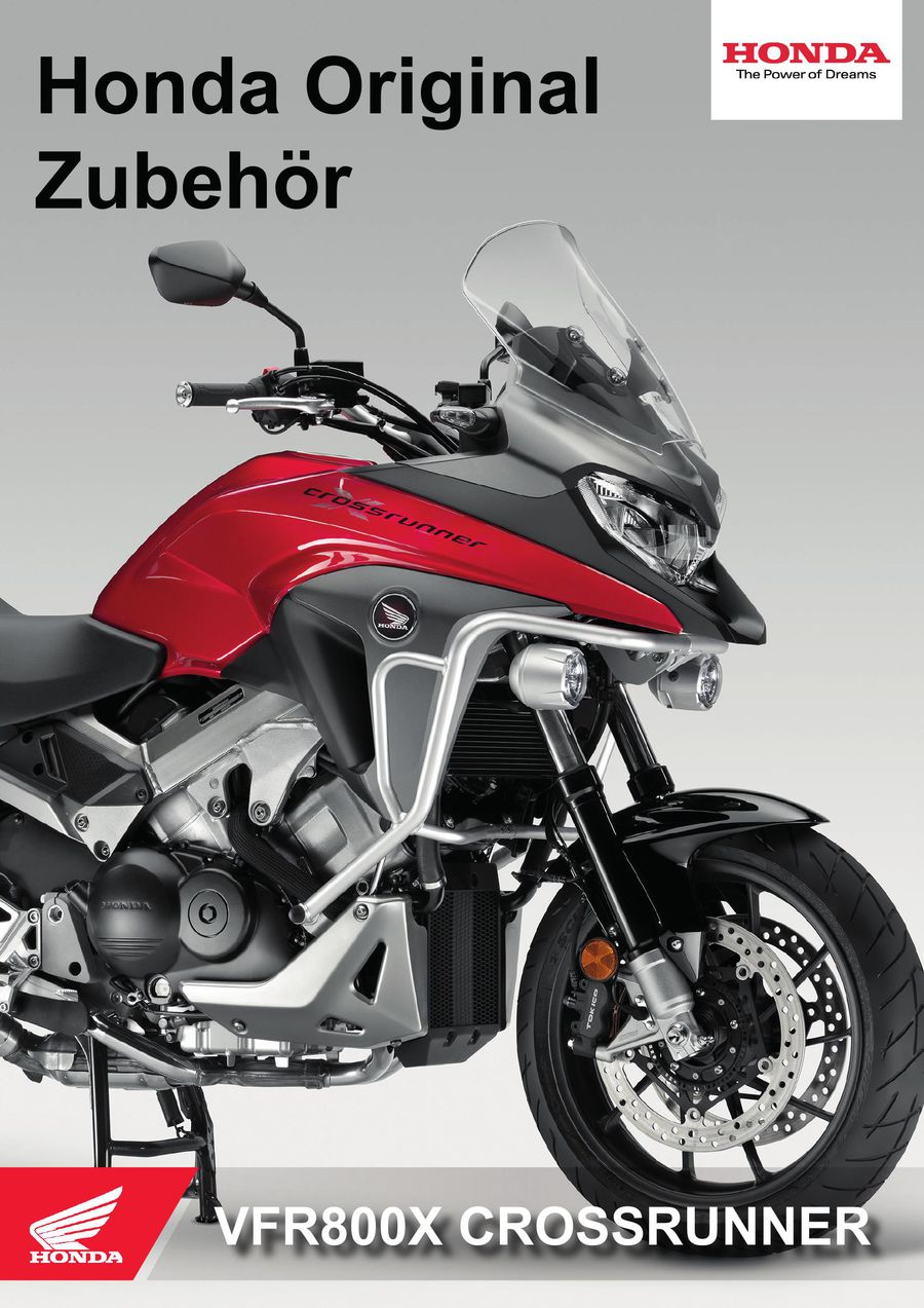 Honda Zubehör Crossrunner 2016 Von Honda Motorräder österreich