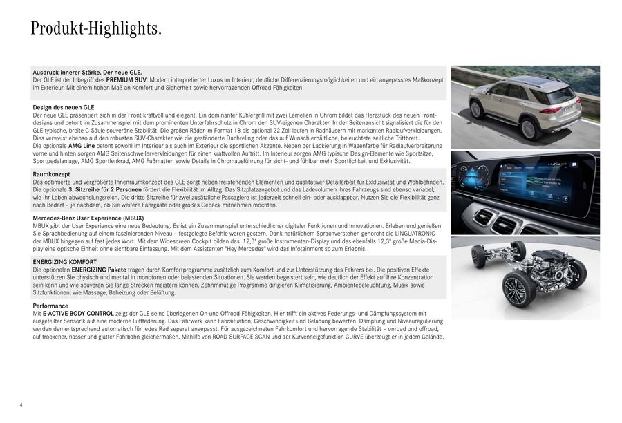 Gle Suv W167 Preisliste 2019 Von Mercedes Benz Osterreich