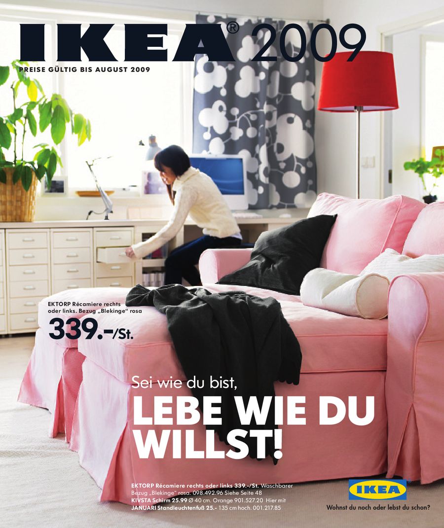 Couchtisch schwarz in ikea katalog 2009 von ikea Ikea couchtisch holz