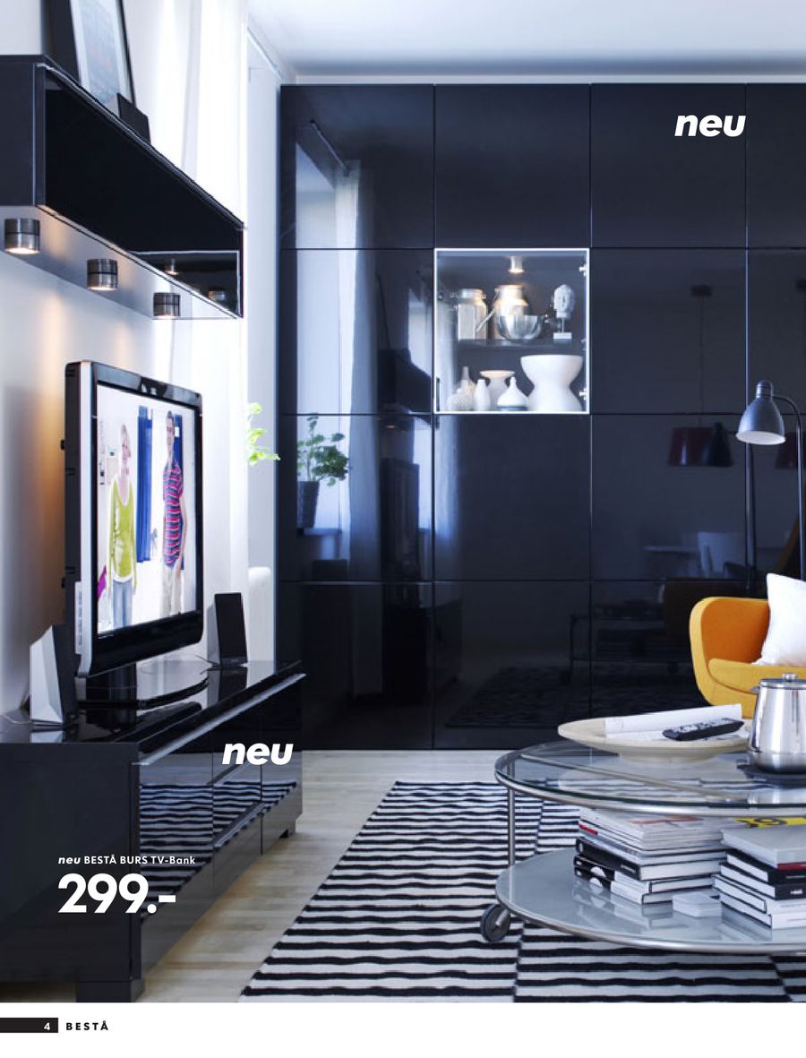 Mediamöbel 2009 von ikea
