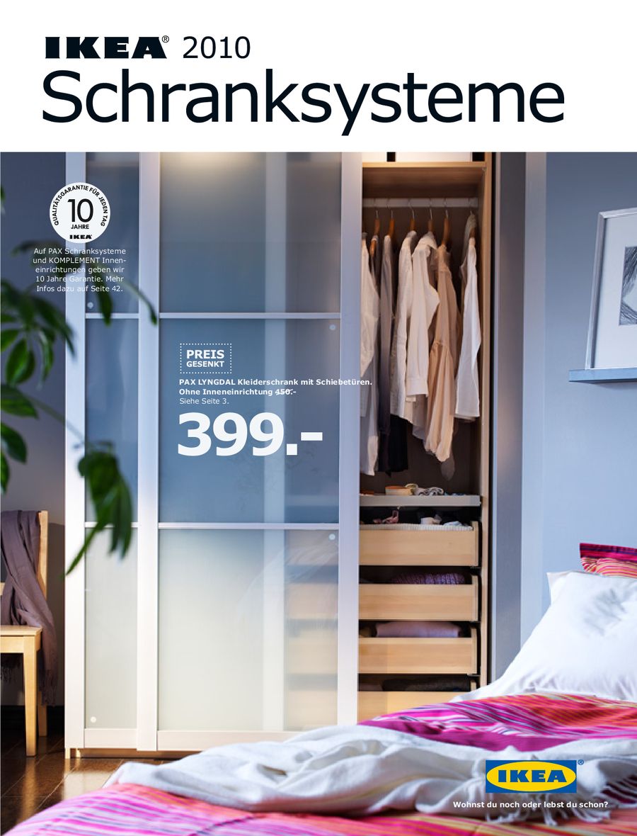 Schranksysteme 2010 von ikea