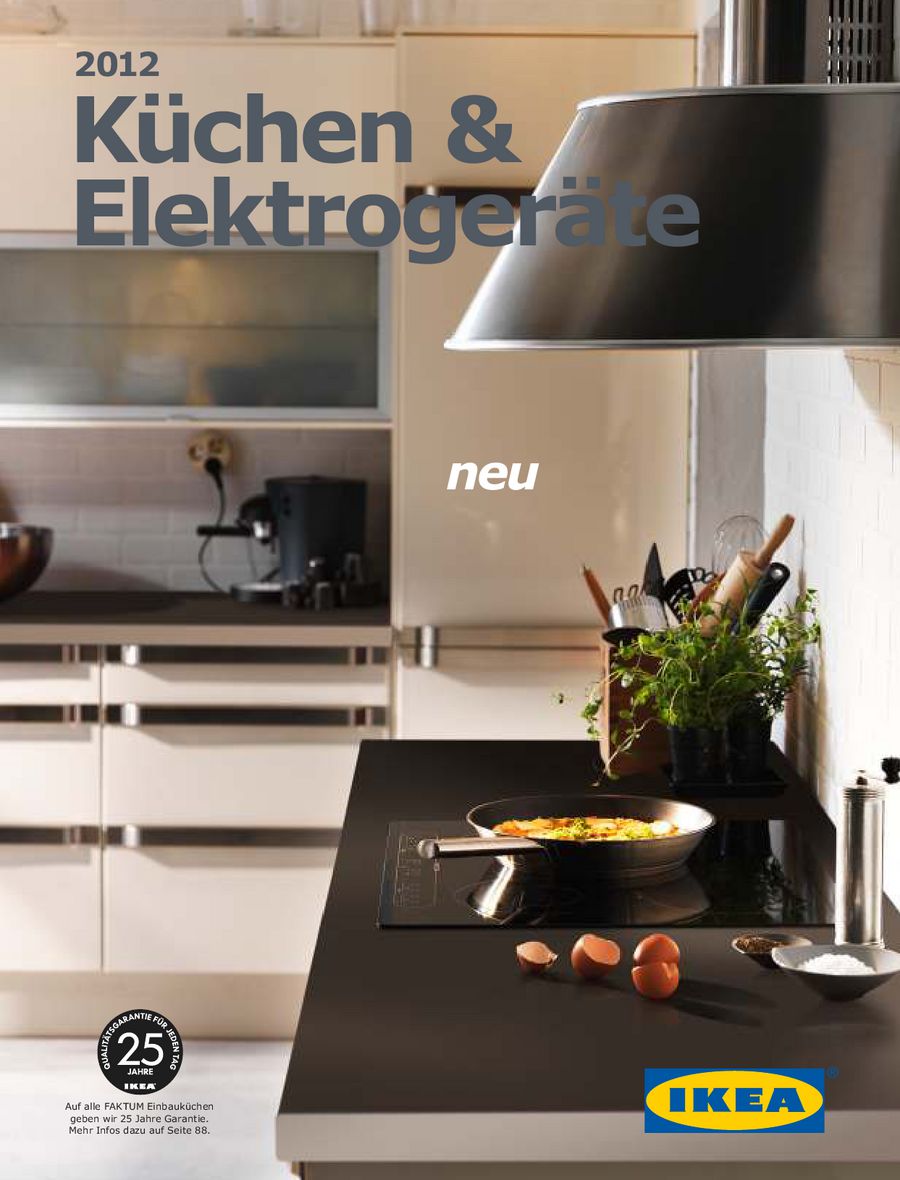 Ikea küchen & elektrogeräte 2012 von ikea