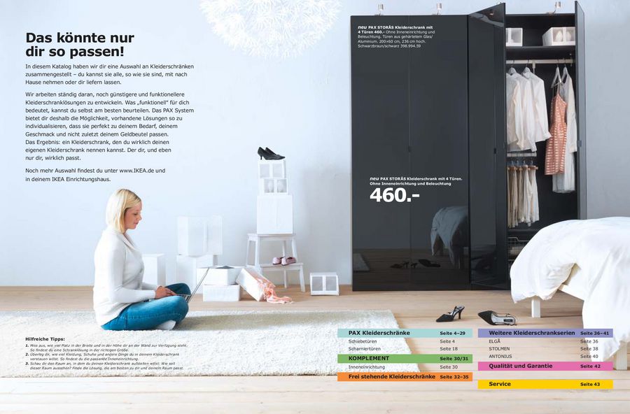 Kleiderschränke 2012 von ikea