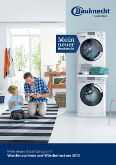 Waschmaschinen und Wäschetrockner 2013